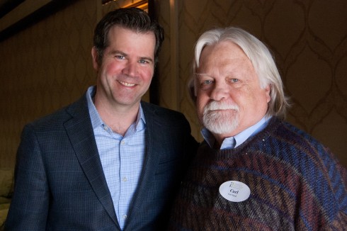 Michael E. Rhein, President & CEO, Institute for Public Health Innovation (left); Carl H. Rush, MRP, Community Resources LLC (right)